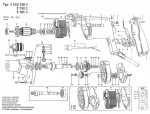 Bosch 0 603 120 046 M 21 S Drill 220 V / GB Spare Parts M21S
